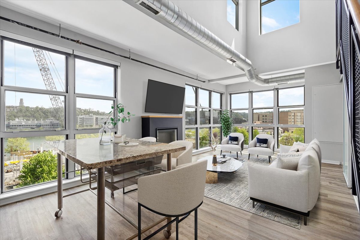 Industrial loft in South Side Pittsburgh