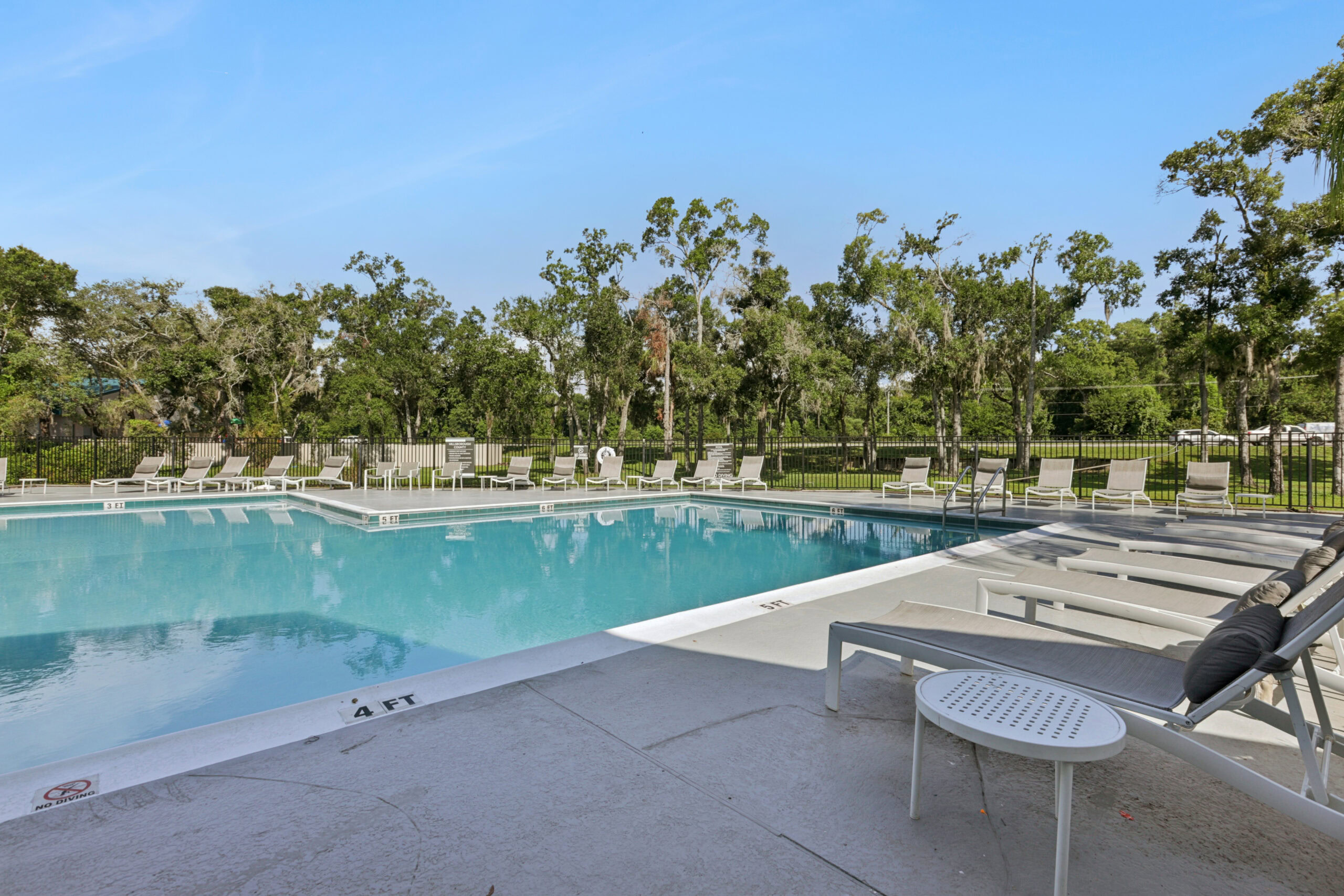 Two outdoor pools to lounge and enjoy the Tampa sun